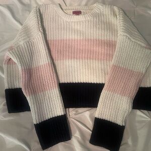 Francesca’s Mi Ami color block sweater